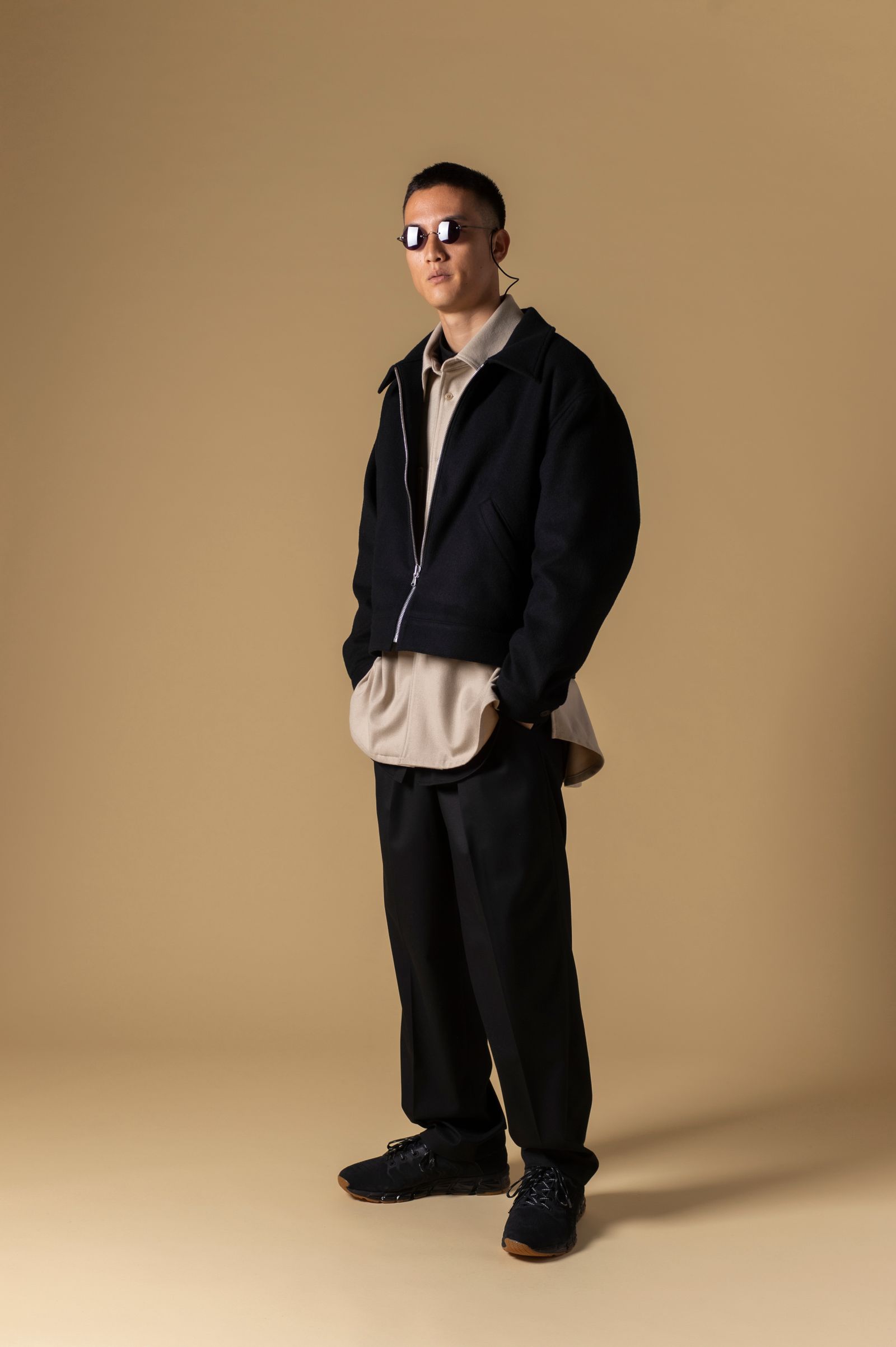 SHORT DRIZZLER JACKET (BLACK)