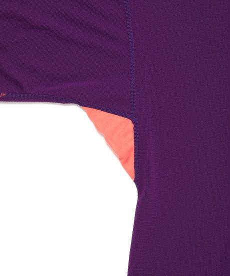GEOMETRIC PATTERN L-SLEEVE c/#4 PURPLE