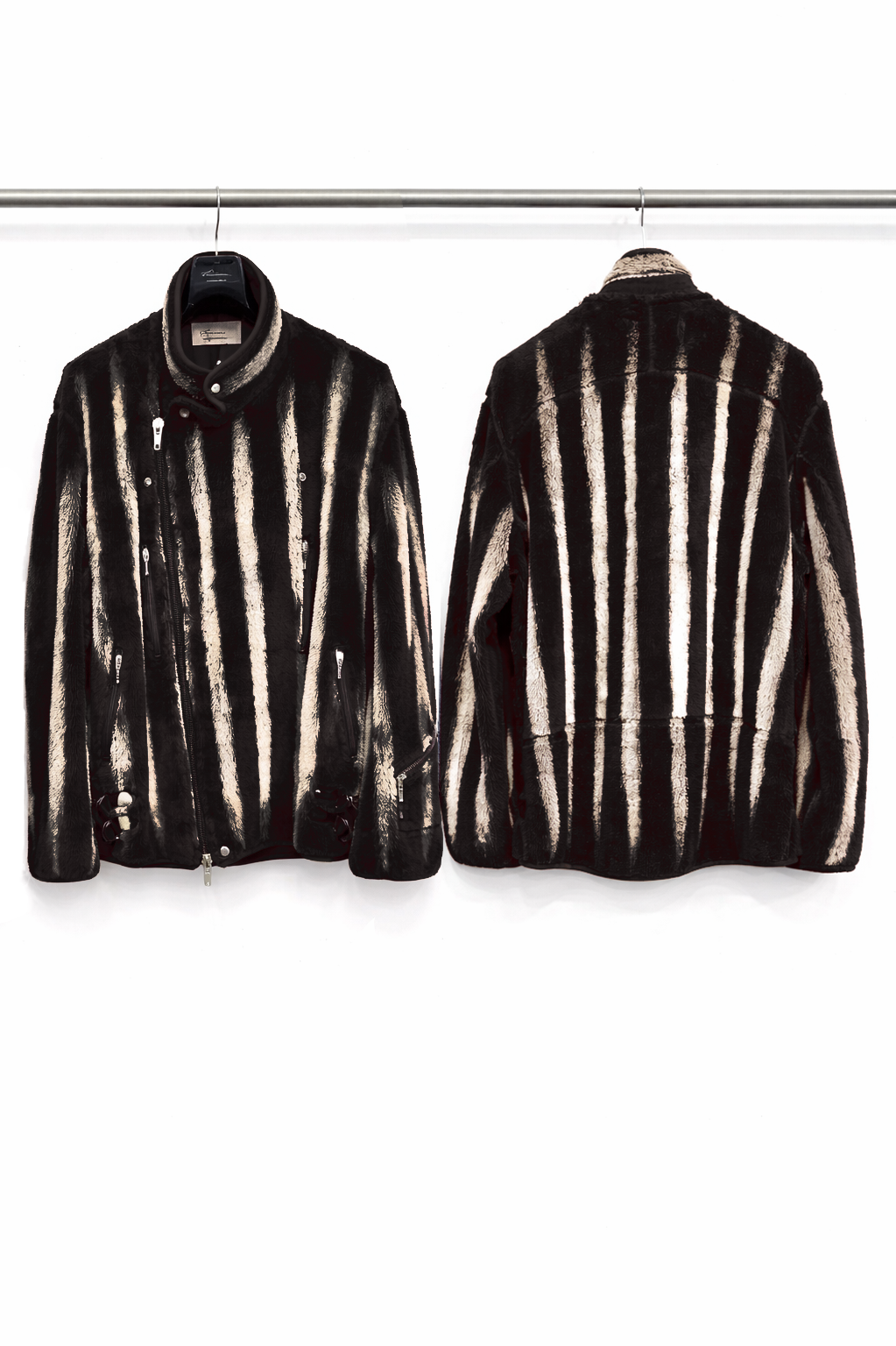 ANARCHY BOA RIDER’S JACKET (Charcoal Black, Burgundy, Blue)