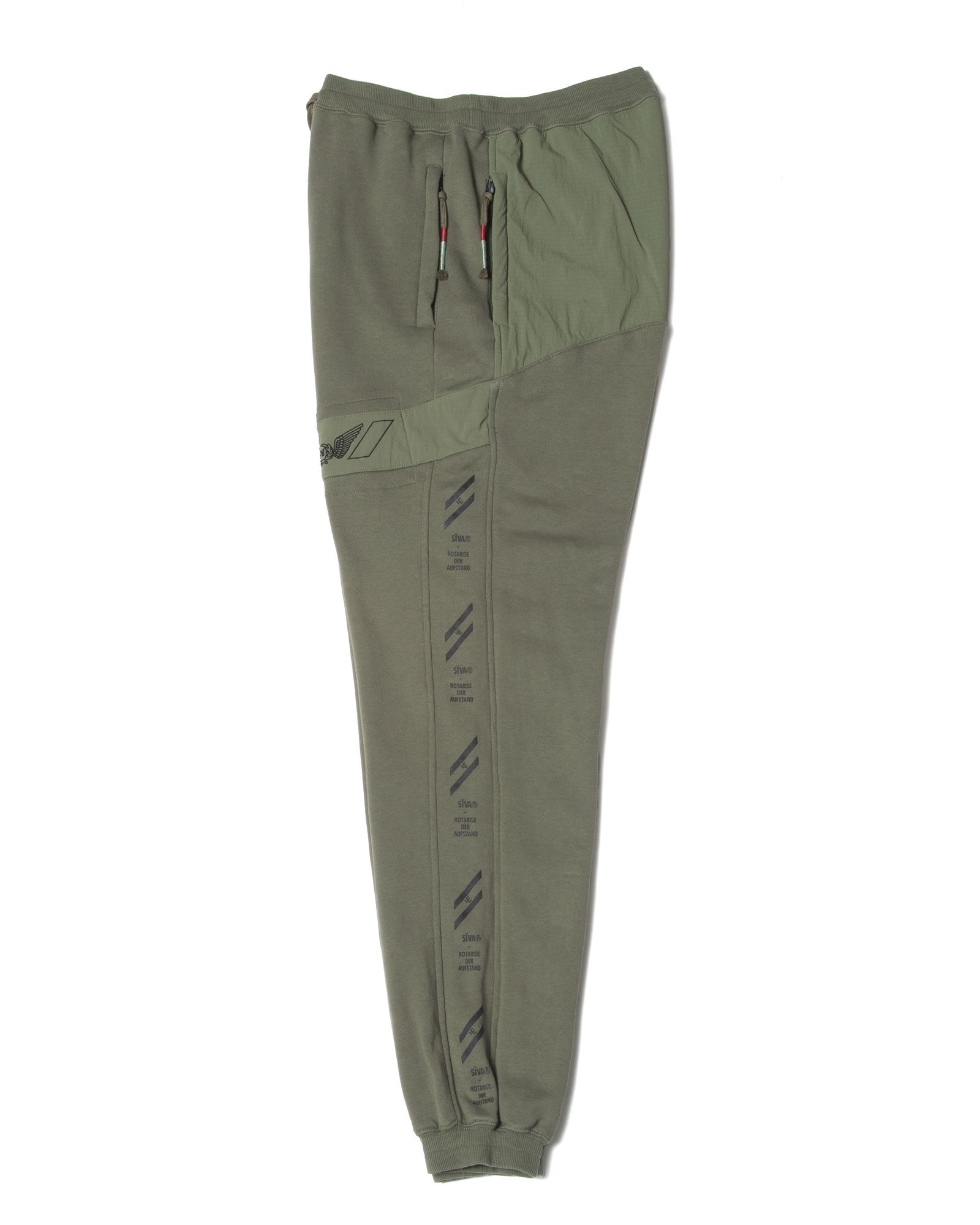 「予約商品」SIDE-LINE JOGGER PANTS / col: KHAKI