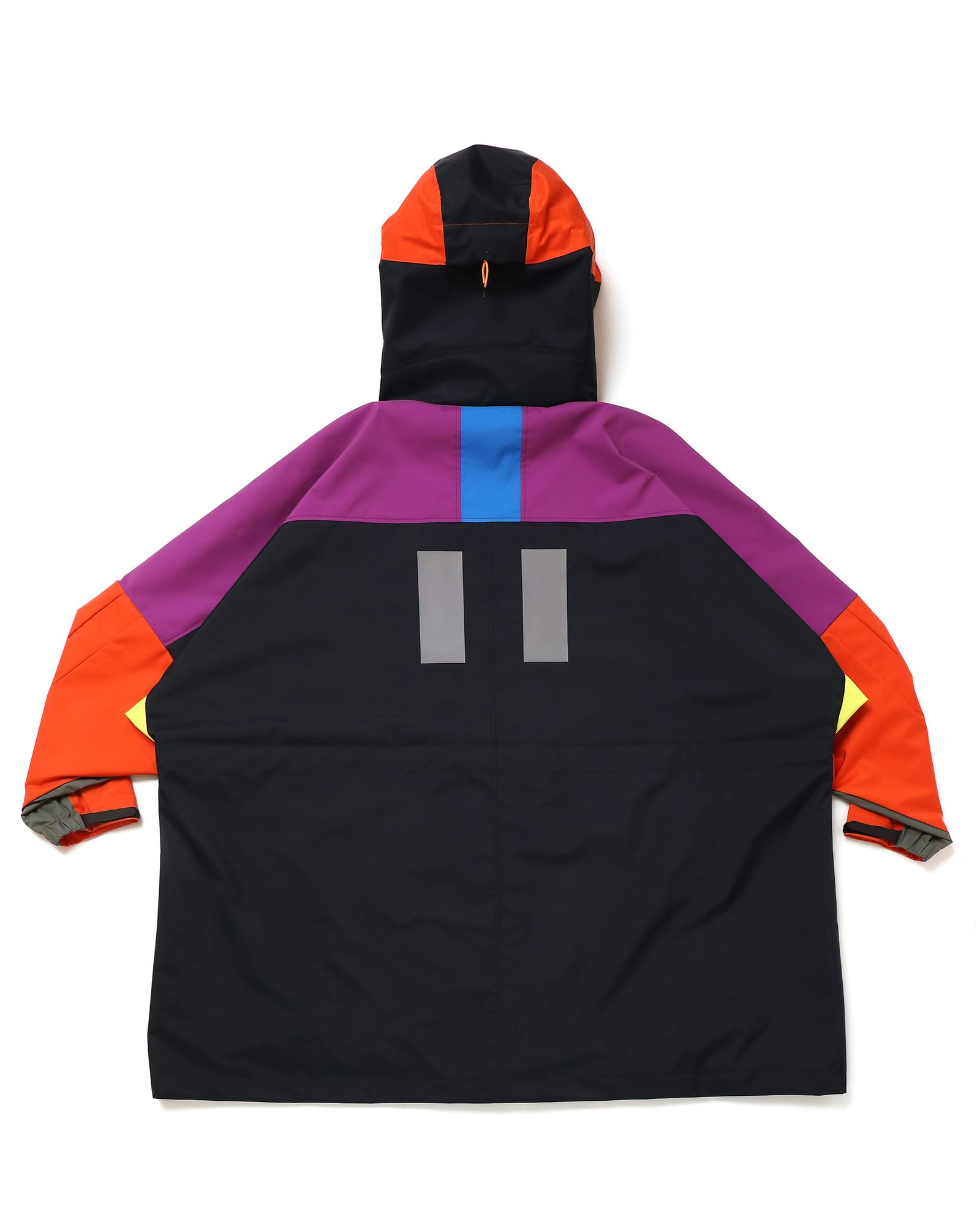 「予約商品」MULTI-PANEL HOVER WIDE JACKET # c/BLACK_base