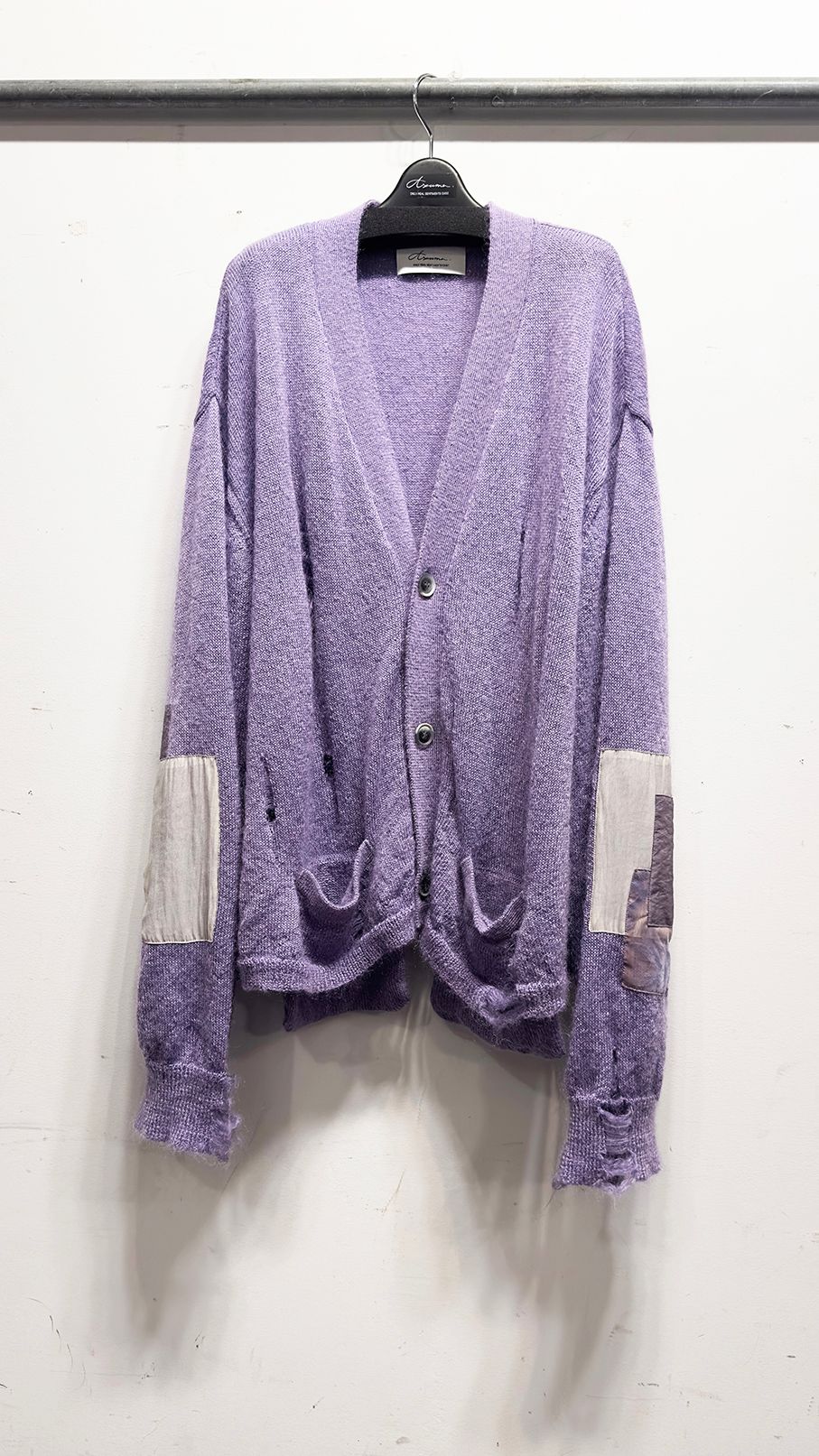 Azuma - KURT'S MOHAIR CARDIGAN / モヘア カーディガン (Black ...