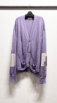 KURT’S MOHAIR CARDIGAN / モヘア カーディガン (Black, Purple)