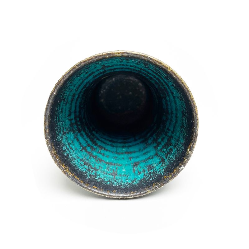 CORN STUDS BEERCUP "TURQUOISE" -陶器タンブラー-