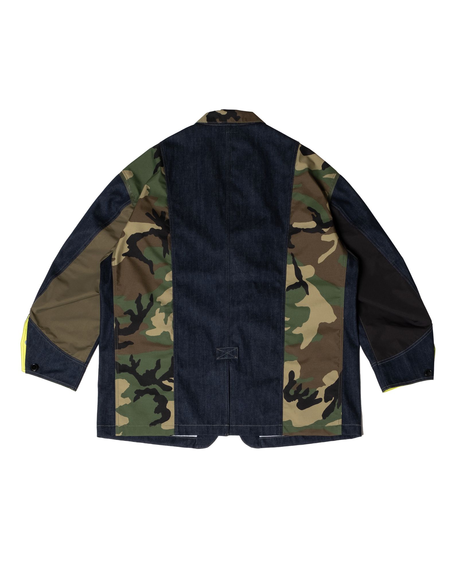 「予約商品」3LAYER LIGHT-DENIM WIDE COVERALL JACKET / col: INDIGO_base