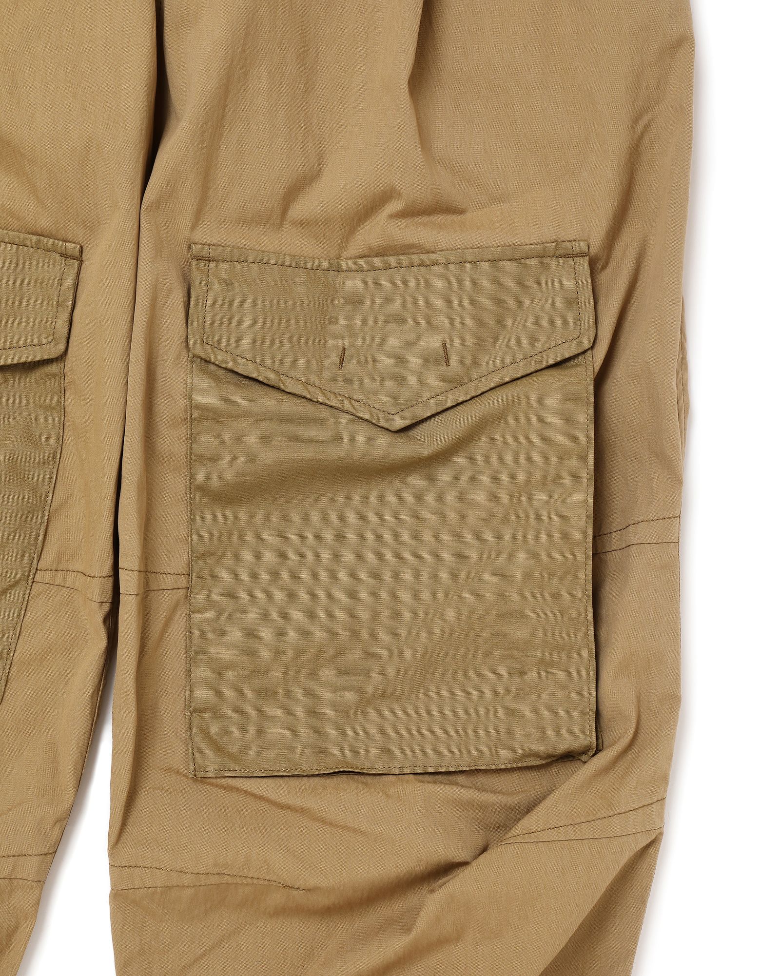 「予約商品」ONE-PLEATS CARGO TROUSERS # c/SAND