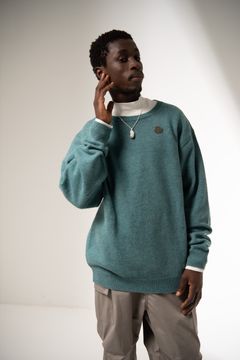 「予約商品」CREWNECK SWEATER (AQUA)