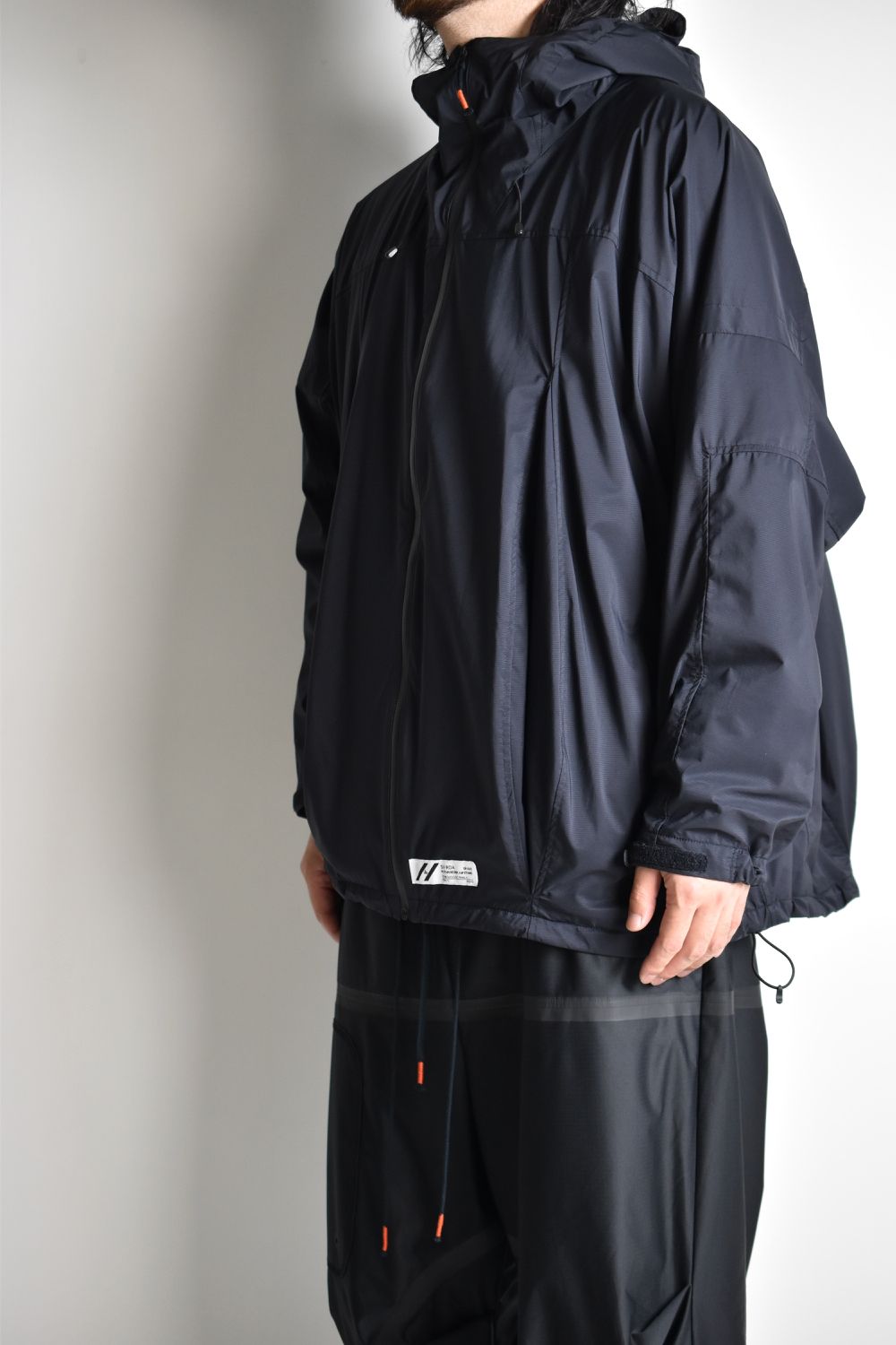 MOUNTAIN BALLOON WIDE JACKET c/#1 BLACK