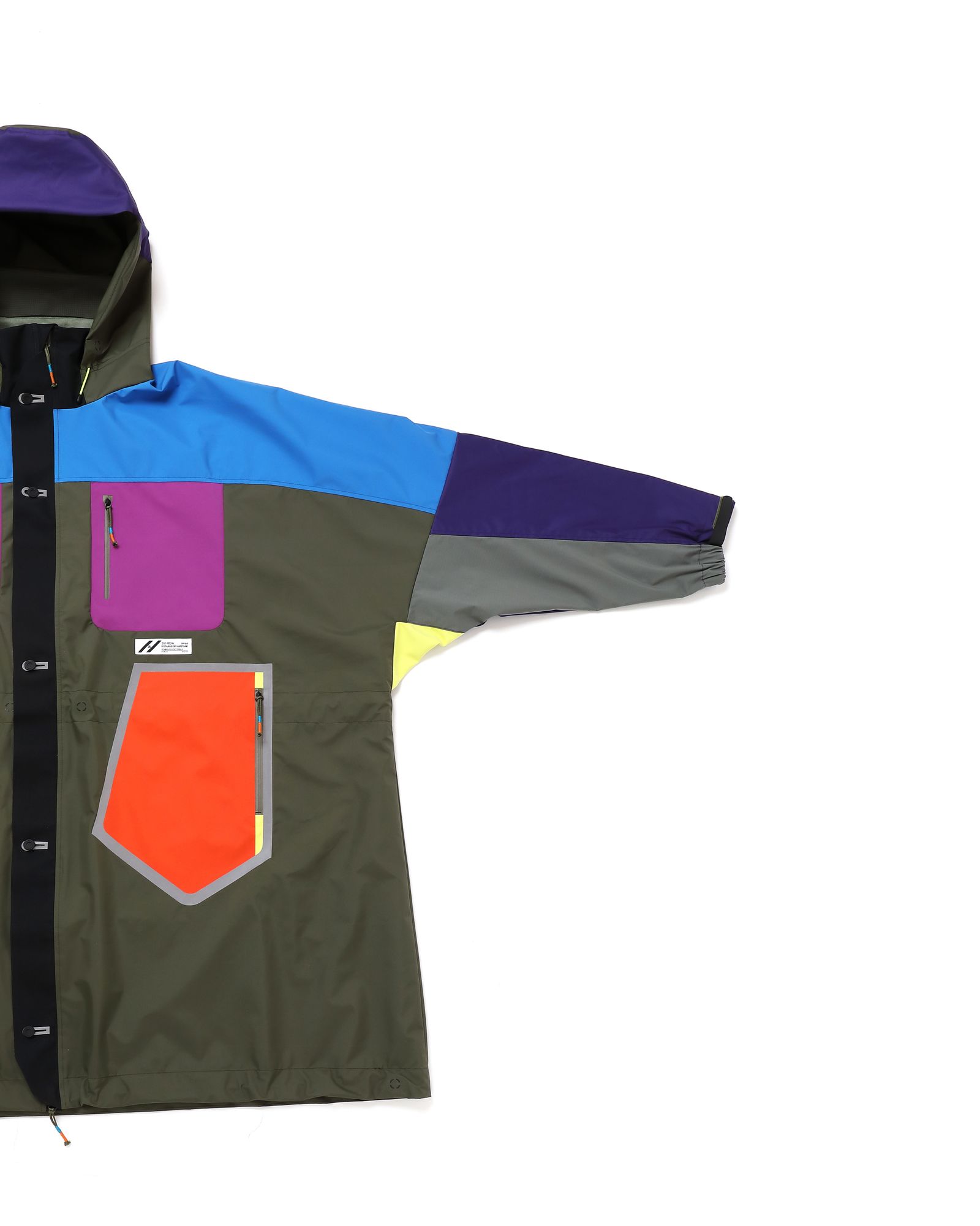 MULTI-PANEL HOVER WIDE JACKET # c/OD_base