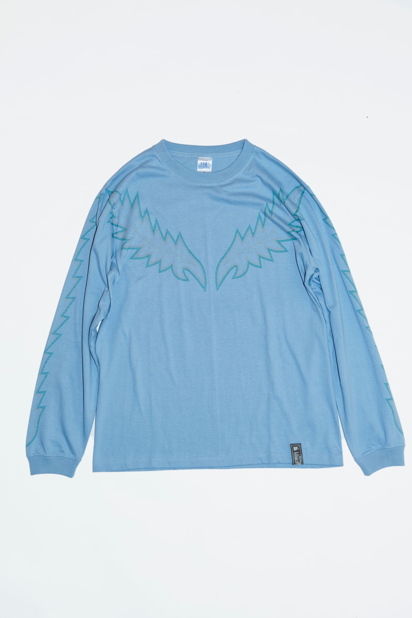 945-78TT94-1 / バンダナ付ロンT（GREEN, PURPLE, BLUE, CREAM）