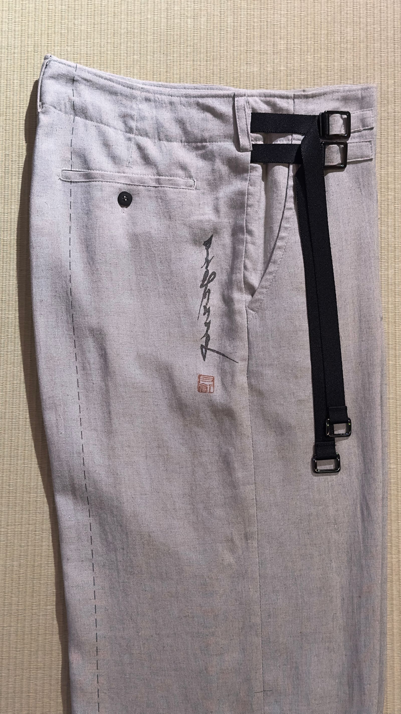 JAPONISM PATTERN WIDE SLACKS / スラックス (BLACK,GRIGE)