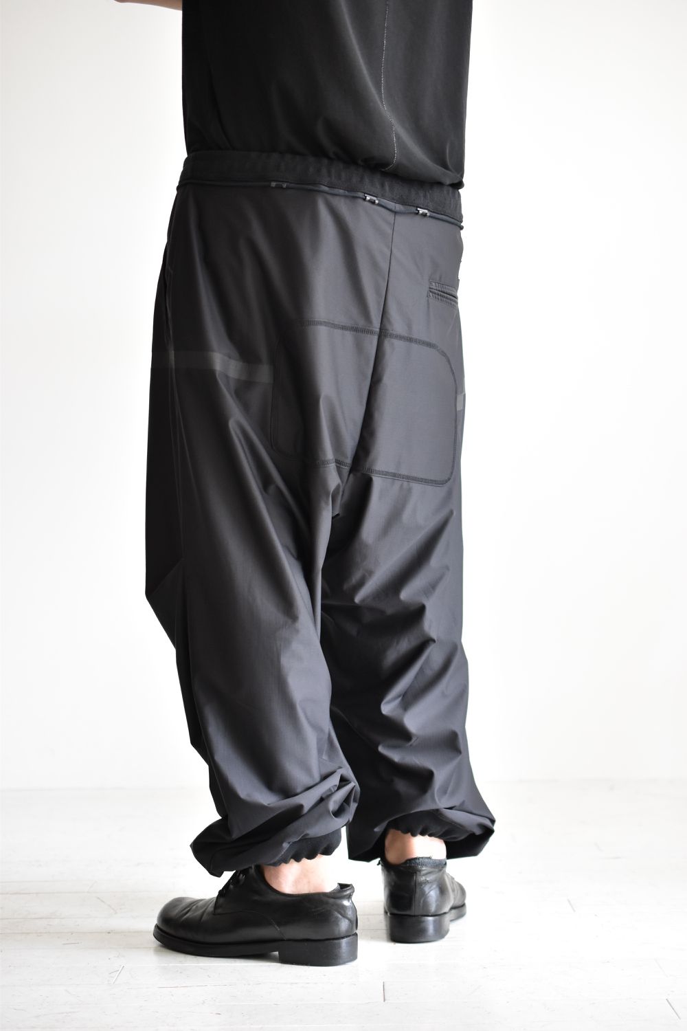 BAGGY RIP-STOP PANTS c/#1 BLACK