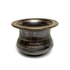 CONSTRICTION POT(M)   -陶器鉢-