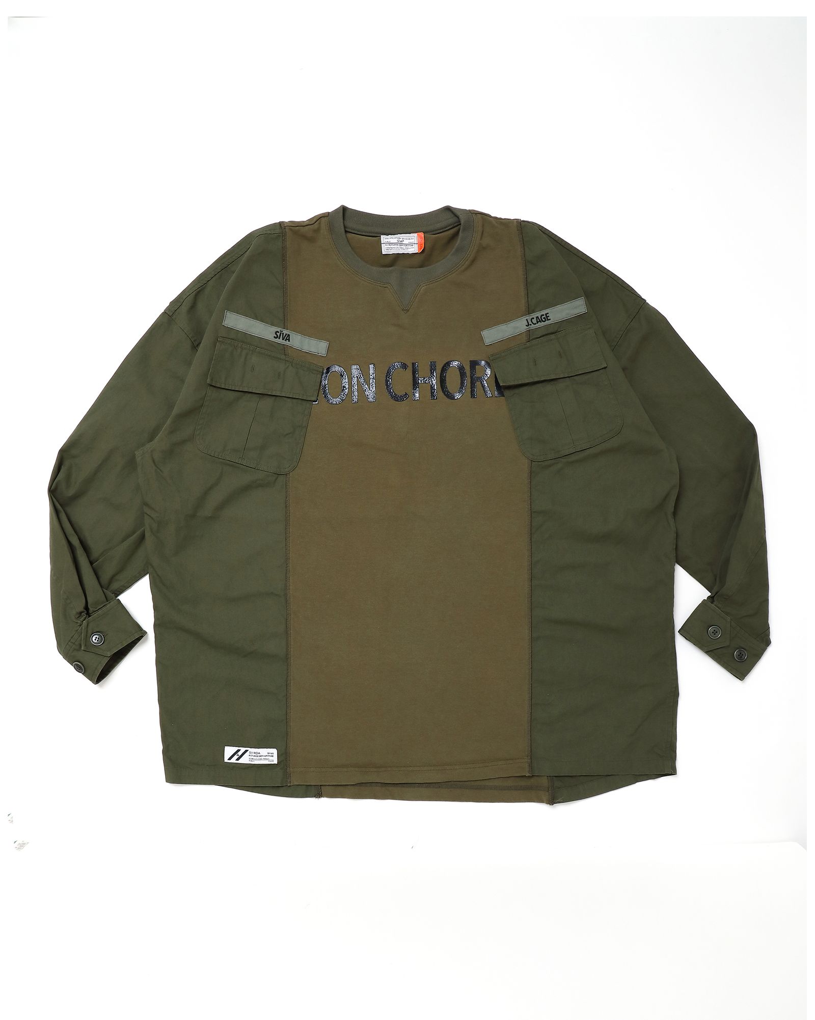 「予約商品」JUNGLE-FATIGUE WIDE SHIRTS # c/OD