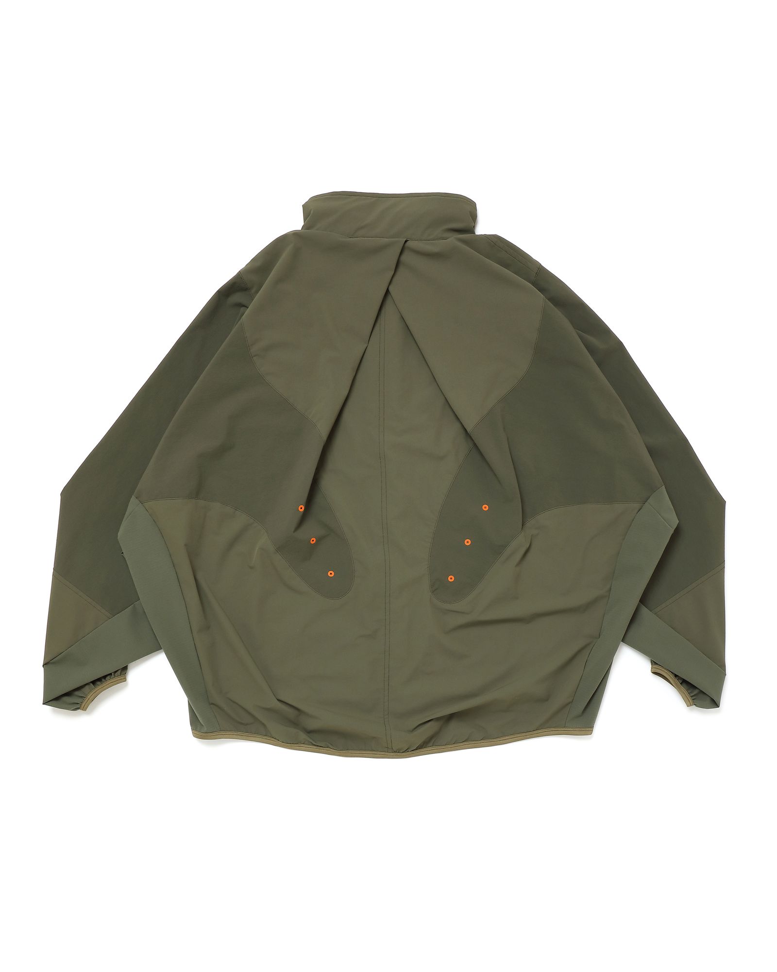 「予約商品」DOLMAN WIDE NYLON JACKET # c/KHAKI