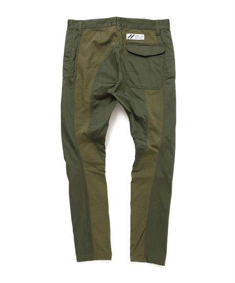 TIGHT FIT STRETCH TROUSERS c/#2 OD