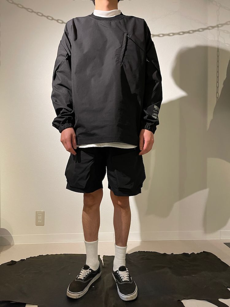 WILDTHINGS x POLIQUANT PROTECTED COMMON UNIFORM S/L PANTS // SOLOTEX®FIBER THE SPECS / ショートパンツ（BLACK）