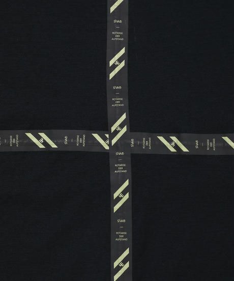 FLATSEAM LINE WIDE L-SLEEVE c/#1 BLACK