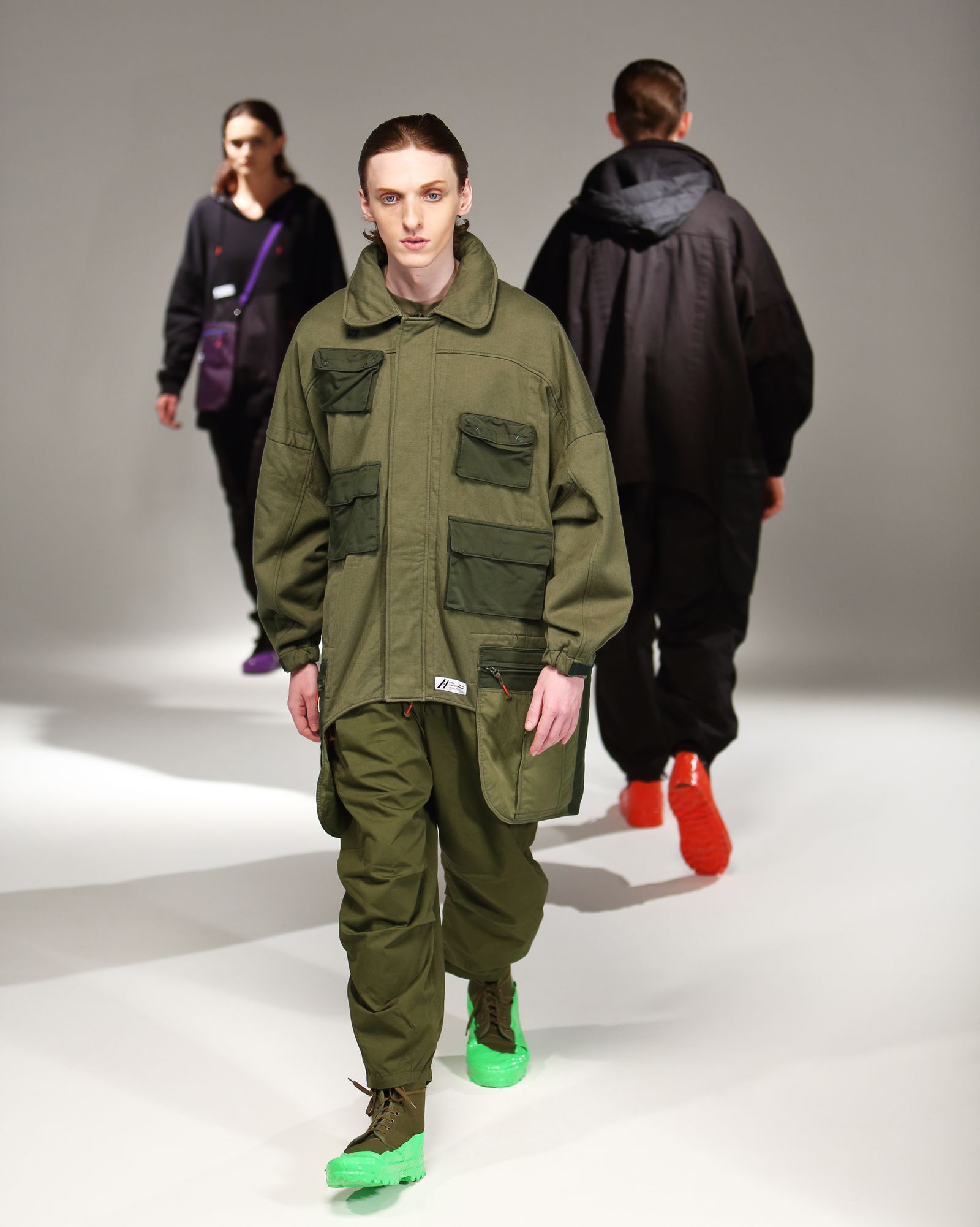 AIRBORNE SMOCK JUMP WIDE JACKET c/#2 KHAKI