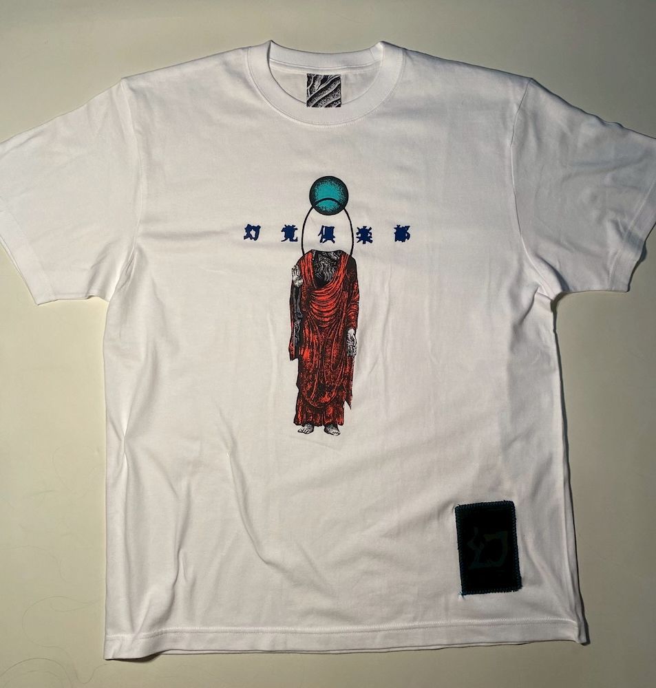 【受注生産】HALLUCINATION CLUB "RITSUZOU  T-shirts" WHITE  (satoshi ito)