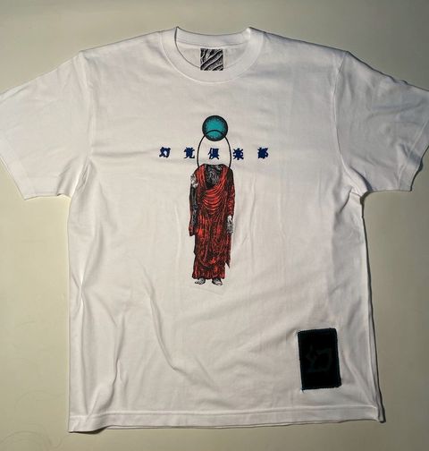 【受注生産】HALLUCINATION CLUB "RITSUZOU  T-shirts" WHITE  (satoshi ito)