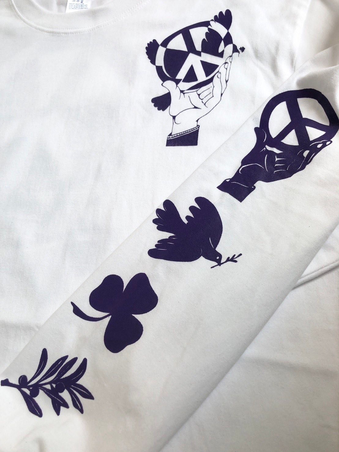 「予約商品」clockwork peace symbol 【long sleeve T-shirt】01