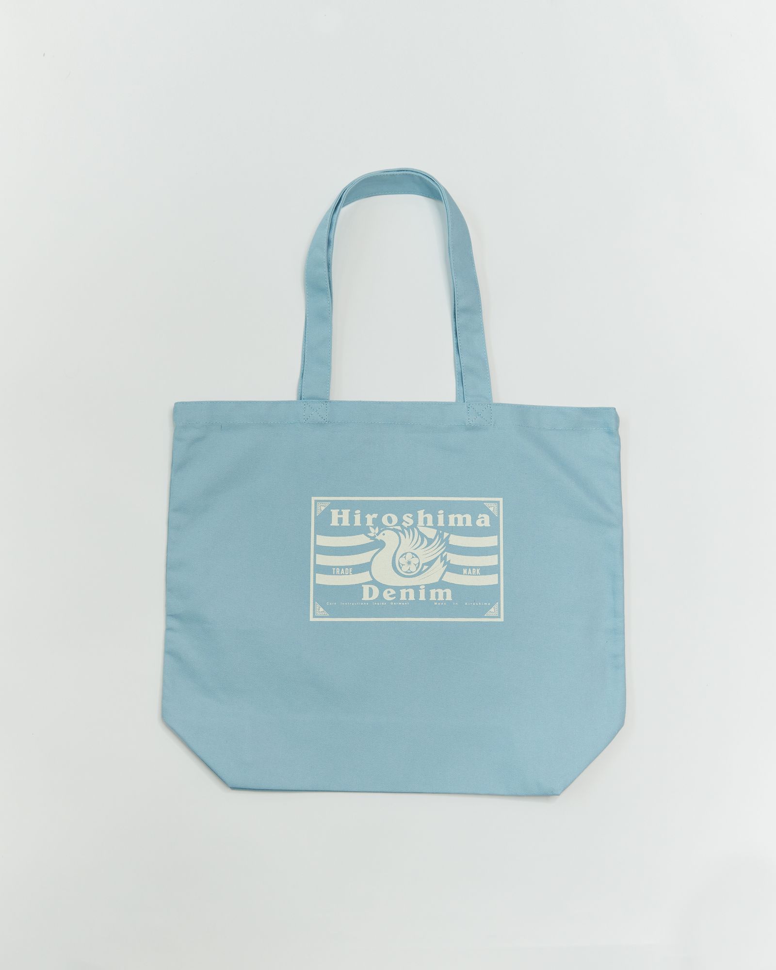 Hiroshima Denim ロゴエコバッグ (BLUE)