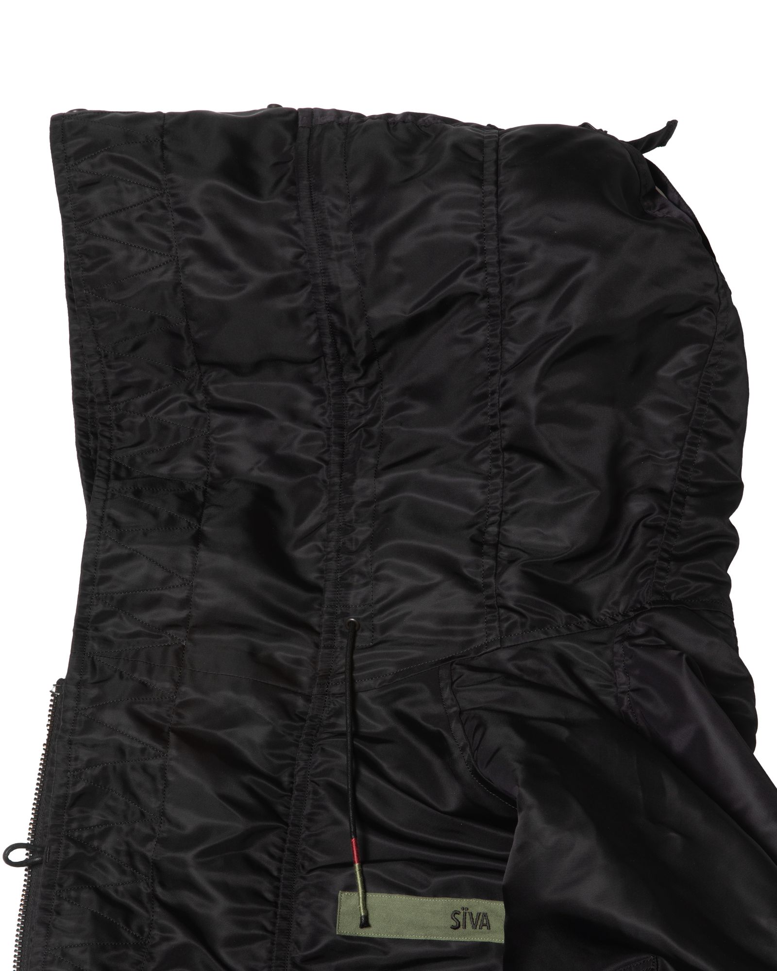 「予約商品」N-3B OVERSIZED LONG COAT / col: BLACK