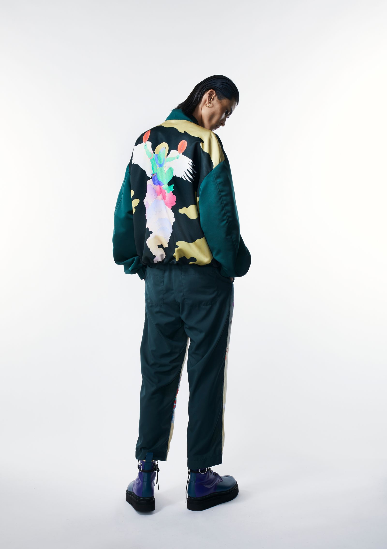 期間限定値下げ！Azuma. × 天明屋尚 HAORI COAT「風神」 新品 Azuma - × 天明屋尚「風神」「雷神」HAORI JACKET / ブルゾン