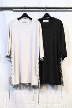 SIDE LACE UP S/S / ビッグTシャツ