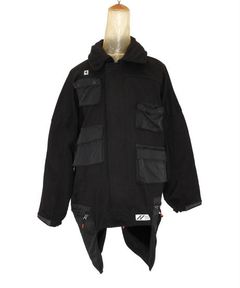 AIRBORNE SMOCK JUMP WIDE JACKET c/#1 BLACK