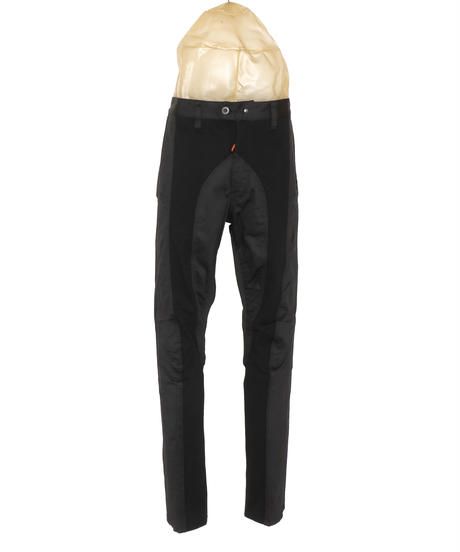 TIGHT FIT STRETCH TROUSERS c/#1 BLACK