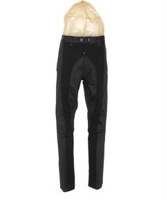 TIGHT FIT STRETCH TROUSERS c/#1 BLACK