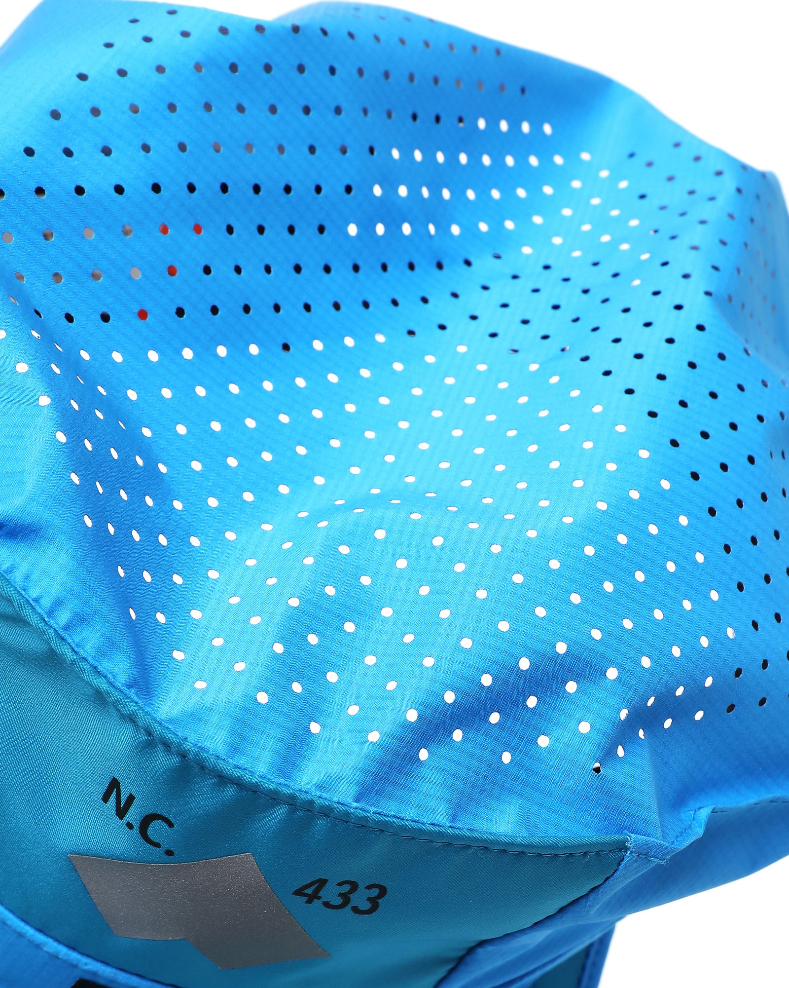 PUNCHING-HOLE BDU CAP # c/AQUA BLUE