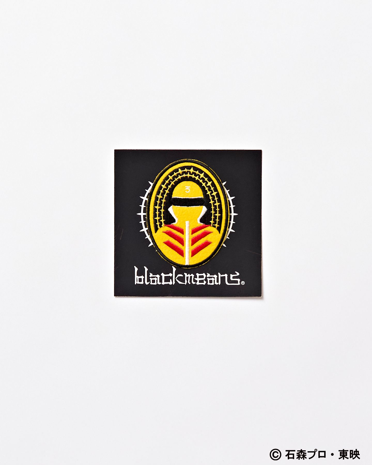 blackmeans - ×ゴレンジャー ワッペンセット 01 マルチカラー