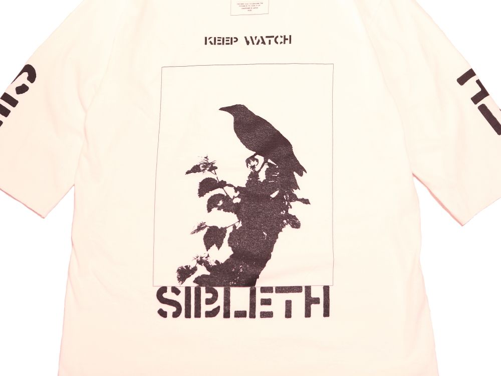 【OFFICIAL BOOTLEG CTLG 13】”KEEP WATCH” Half Sleeve T-sh (WHITE)