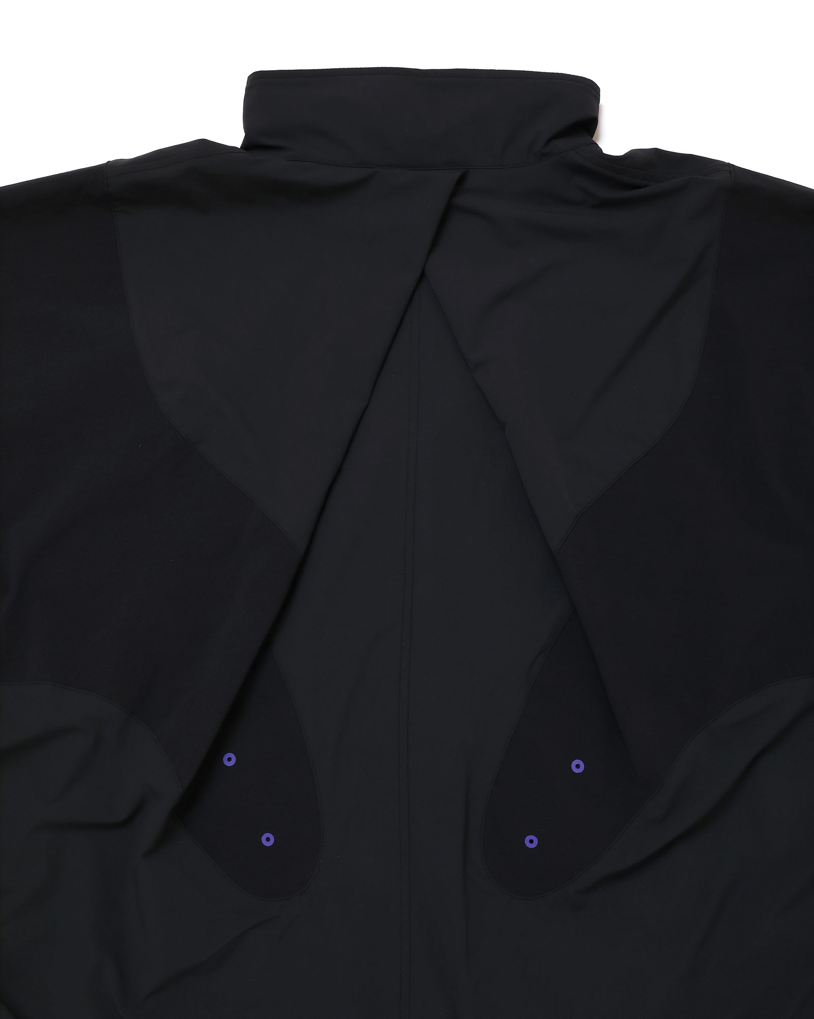 「予約商品」DOLMAN WIDE NYLON JACKET # c/BLACK