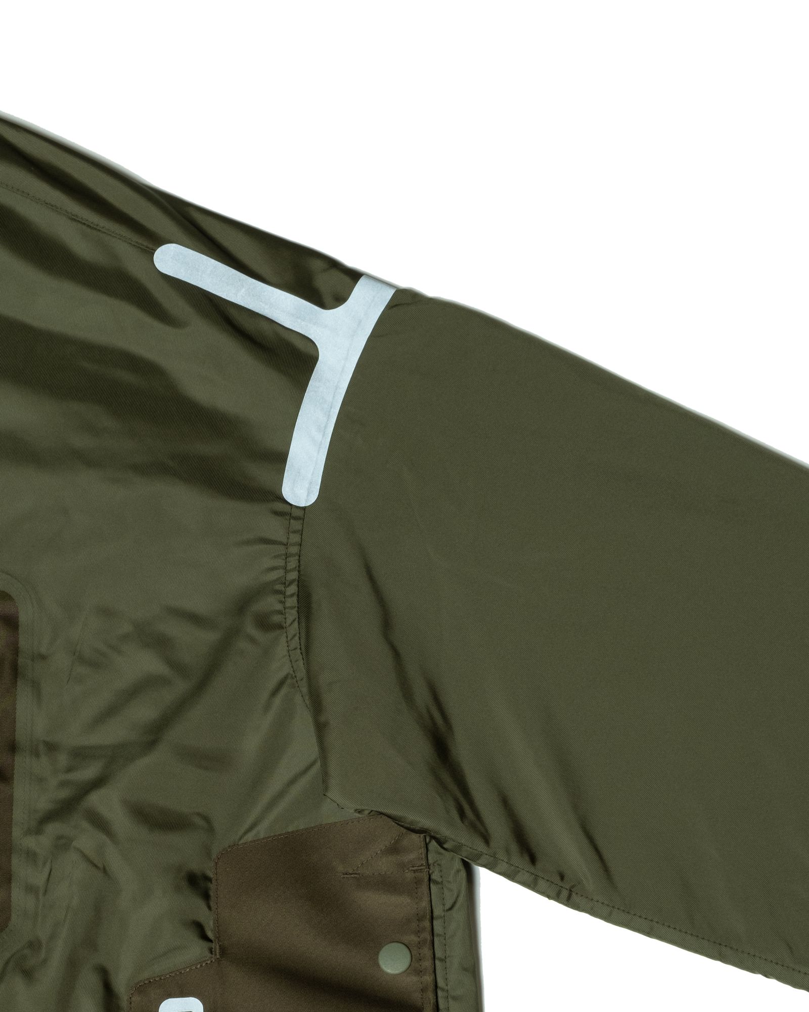 「予約商品」COLLARLESS OVERSIZED LONG PADDING COAT / col: KHAKI