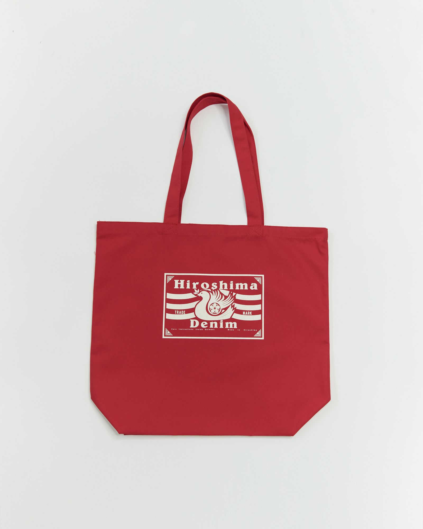 Hiroshima Denim ロゴエコバッグ (RED)