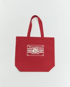 Hiroshima Denim ロゴエコバッグ (RED)