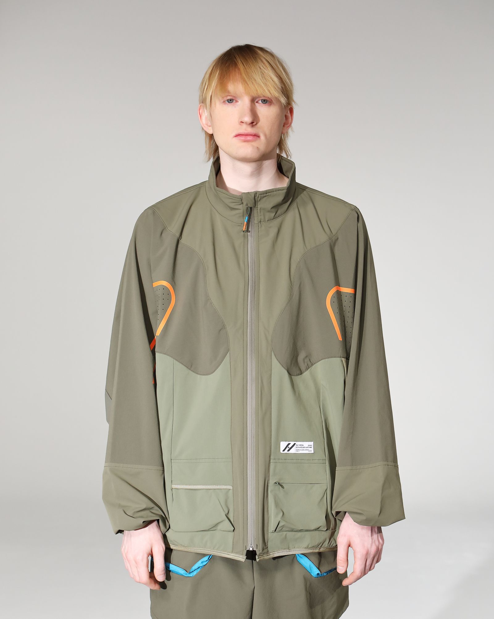 「予約商品」DOLMAN WIDE NYLON JACKET # c/KHAKI