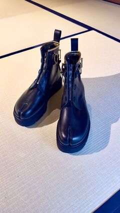 TABI COMBAT BOOTS / レースアップブーツ (BLACK,BLUE)