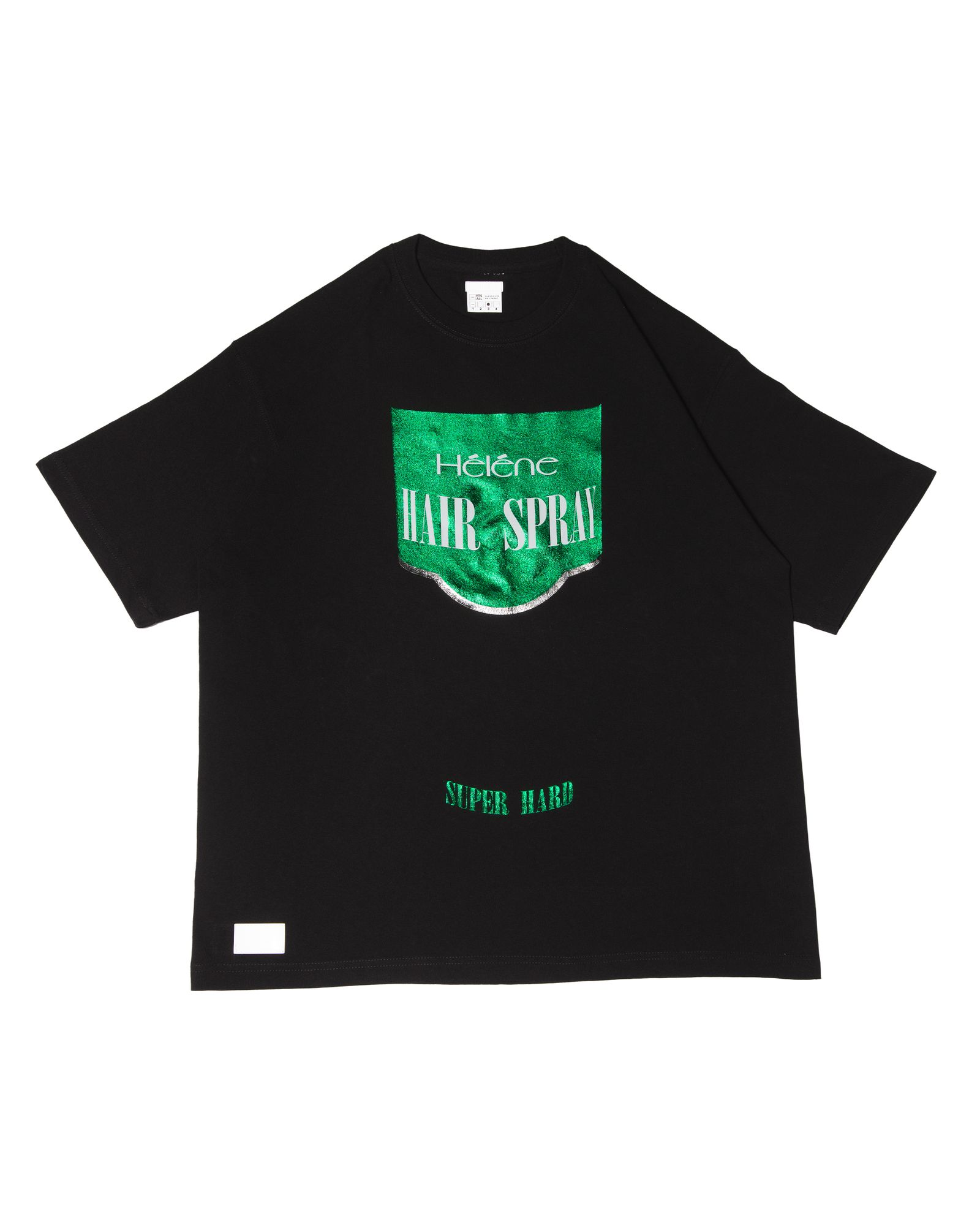 DAIEI-SPRAY BIG WIDE TEE_9.1oz Magnum Weigh / col: BLACK