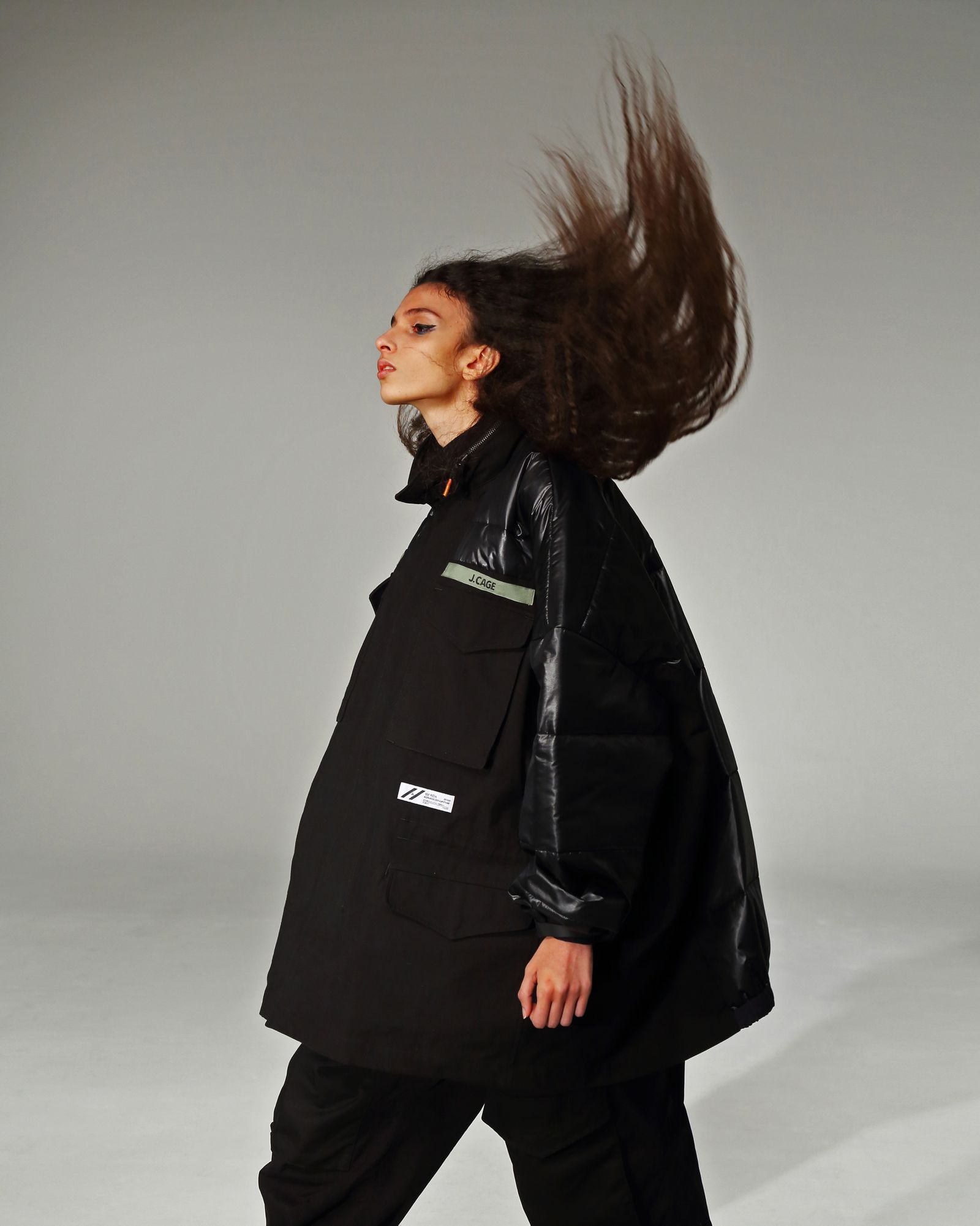 「予約商品」M-65 AIR-FIBRE WIDE JACKET # c/BLACK