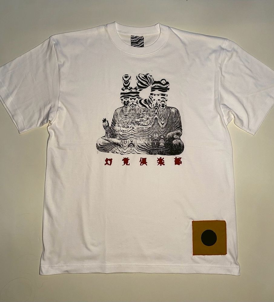 【受注生産】HALLUCINATION CLUB "ZAZOU effect T-shirts" WHITE  (satoshi ito)