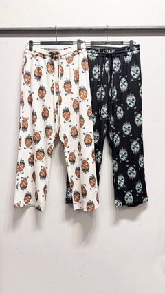 KURT’S PAJAMA PANTS / パジャマパンツ (Black, White)