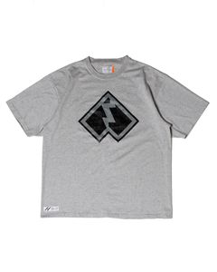 「予約商品」BACK-SEAM EMBLEM PLAIN TEE / col: HEATHER GRAY