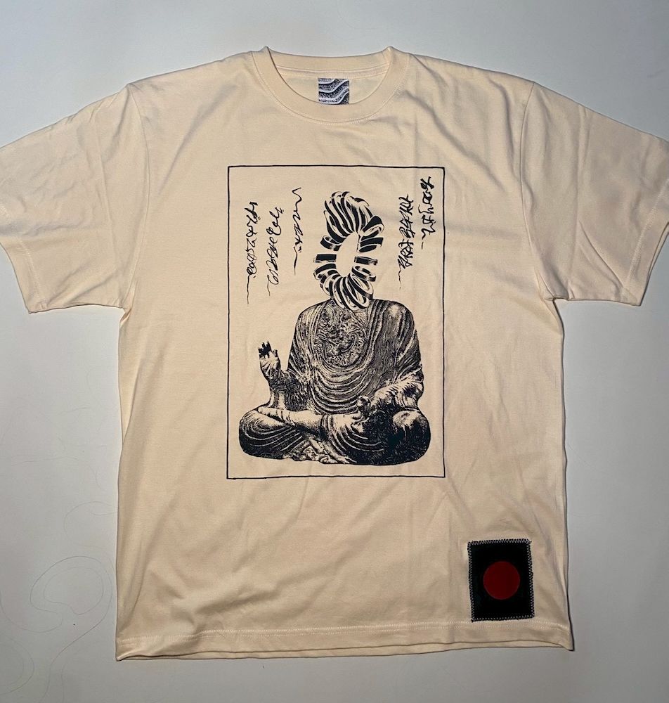 【受注生産】HALLUCINATION CLUB "ZAZOU  T-shirts" IVORY  (satoshi ito)
