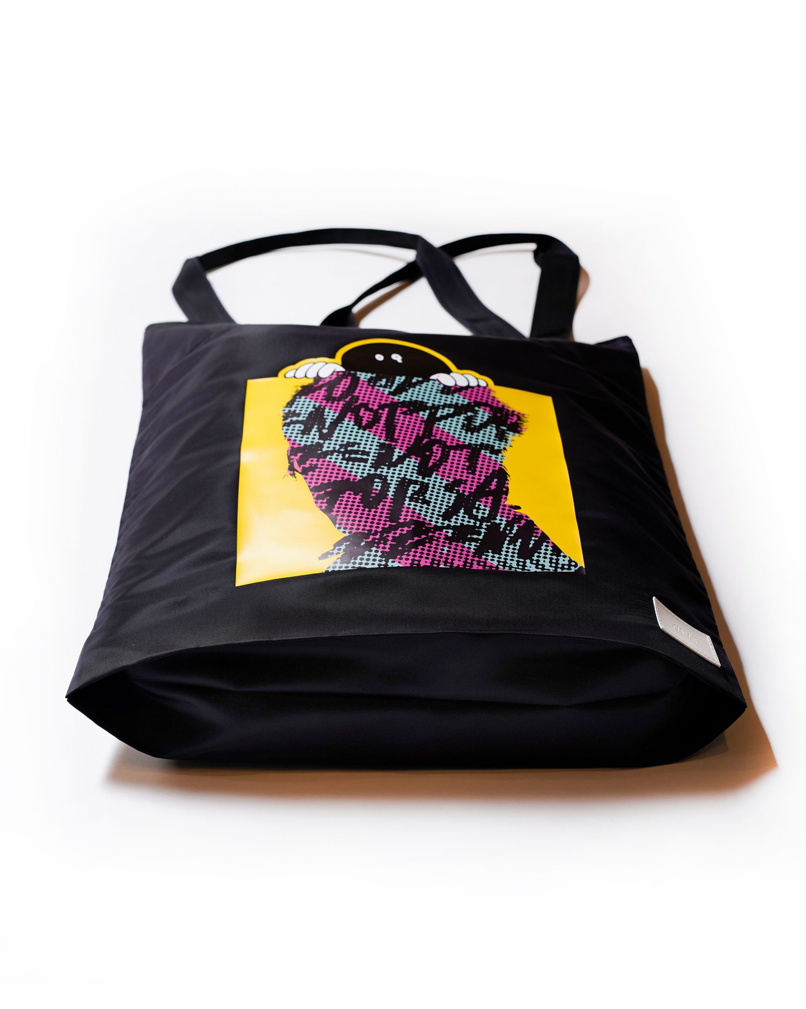 INU x RATFACE LP TOTE BAG / col: BLACK