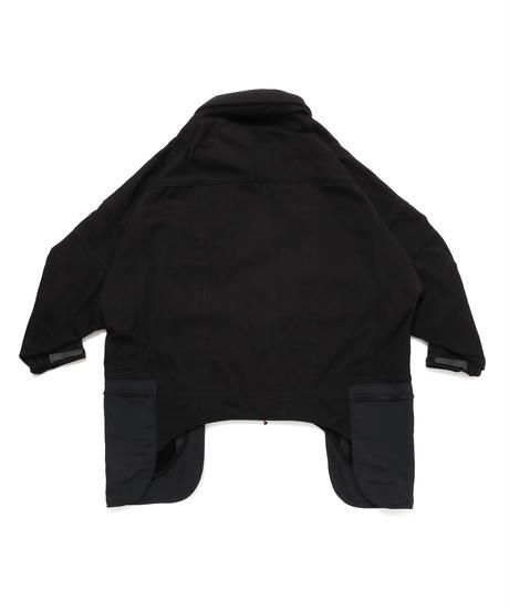 AIRBORNE SMOCK JUMP WIDE JACKET c/#1 BLACK